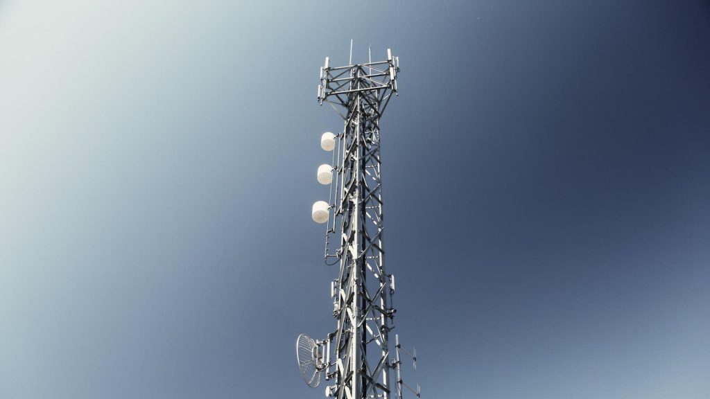 Structure de télécommunications — antenne Soudure London