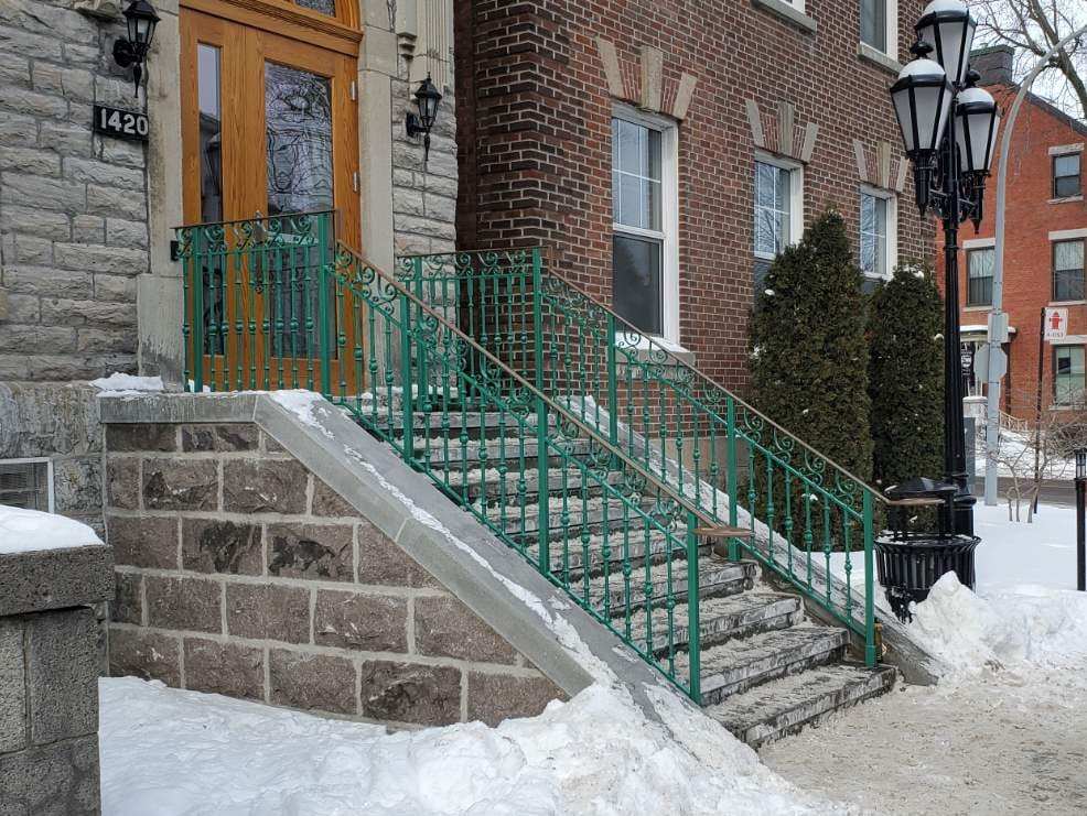 Escalier — Ville de Saint-Hyacinthe